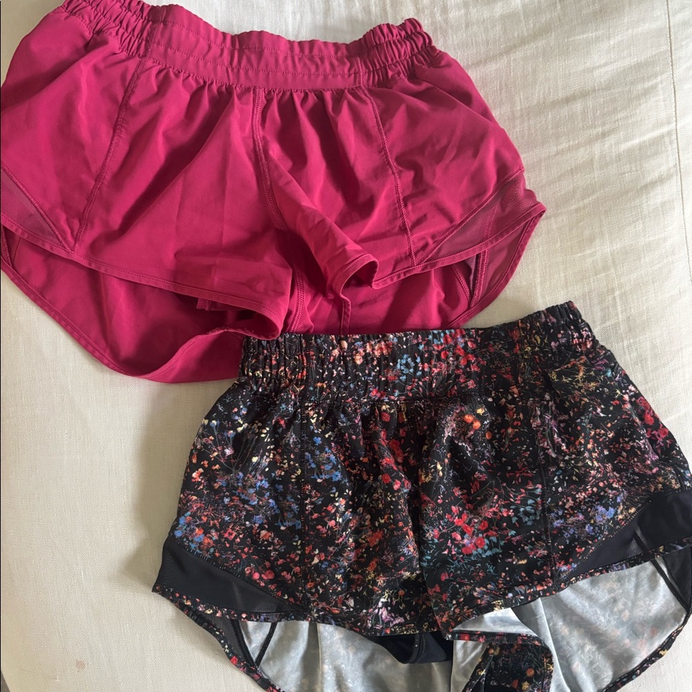 Lululemon hotty hot shorts size 4